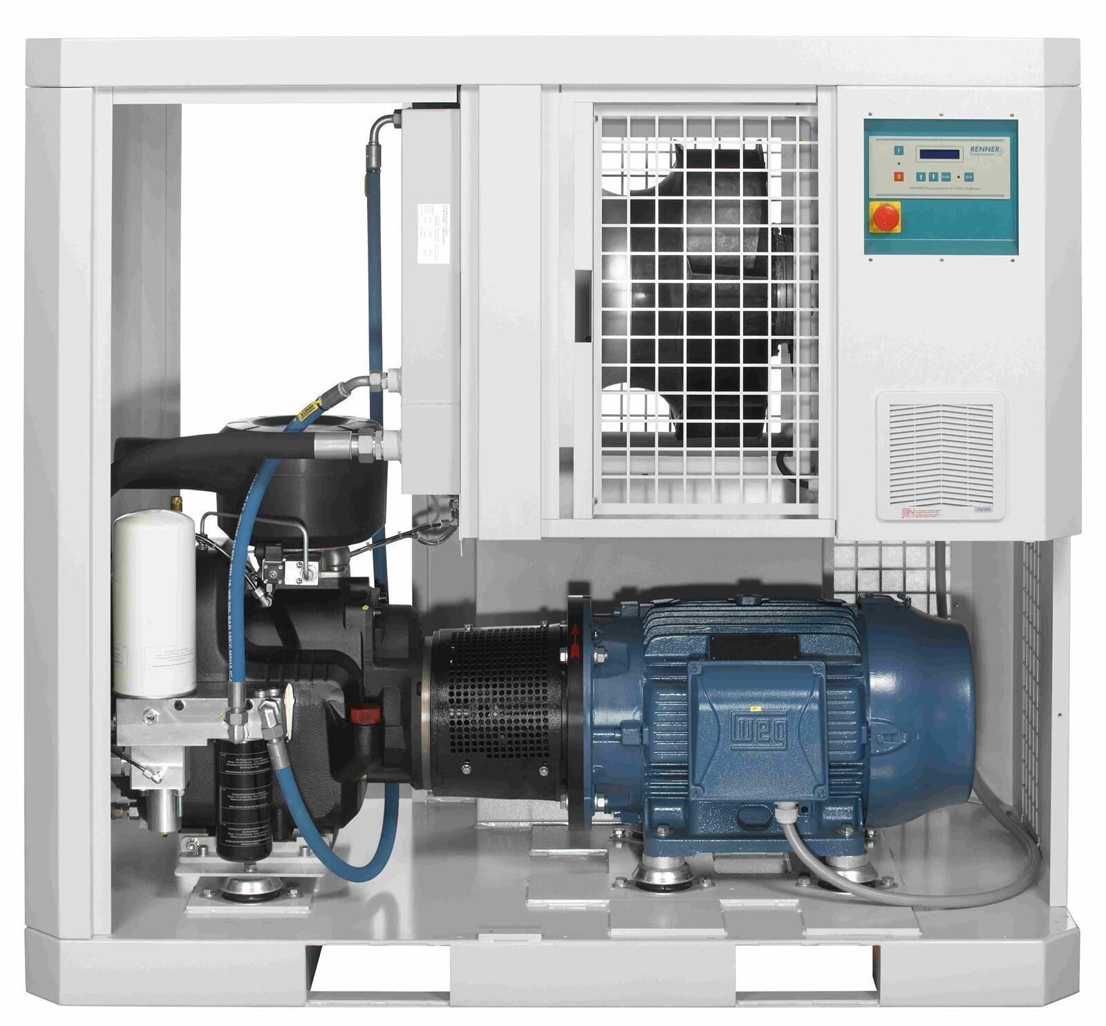 RENNER-Kompressor RS-PRO 2-37,0 D | Schraubenkompressor