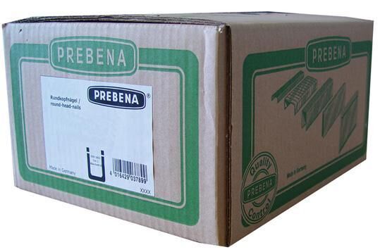 Chiodi a striscia Prebena RK31/80BKRI Gambo ad anello
