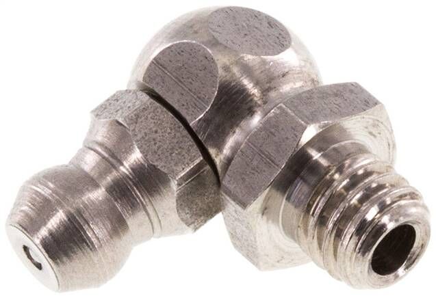 Ingrassatore conico a 90°, M 6 (conico), 1.4305 (esagonale)