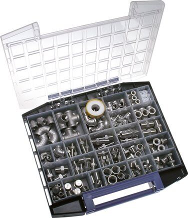 Multibox - raccordi in acciaio inox, R 1/8" - R 1/2"