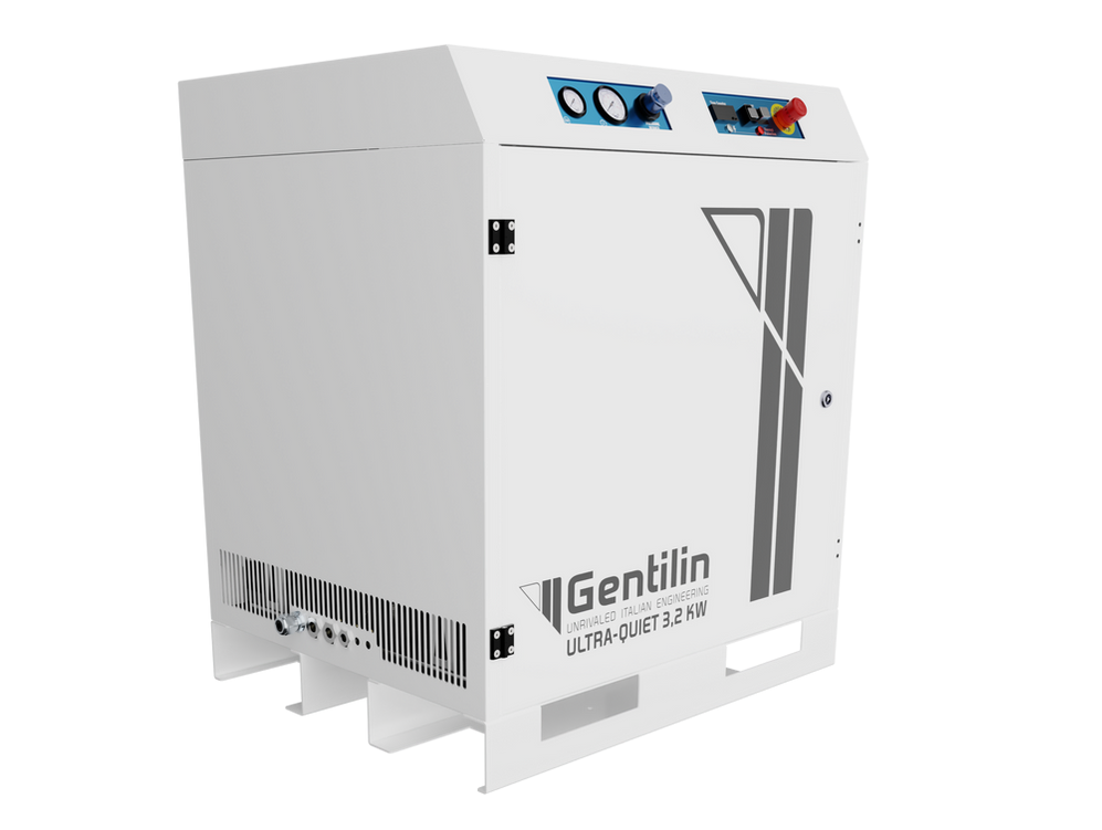 Compressore Gentilin oil-free QUBE 550 - compressore a pistoni senza essiccatore a freddo