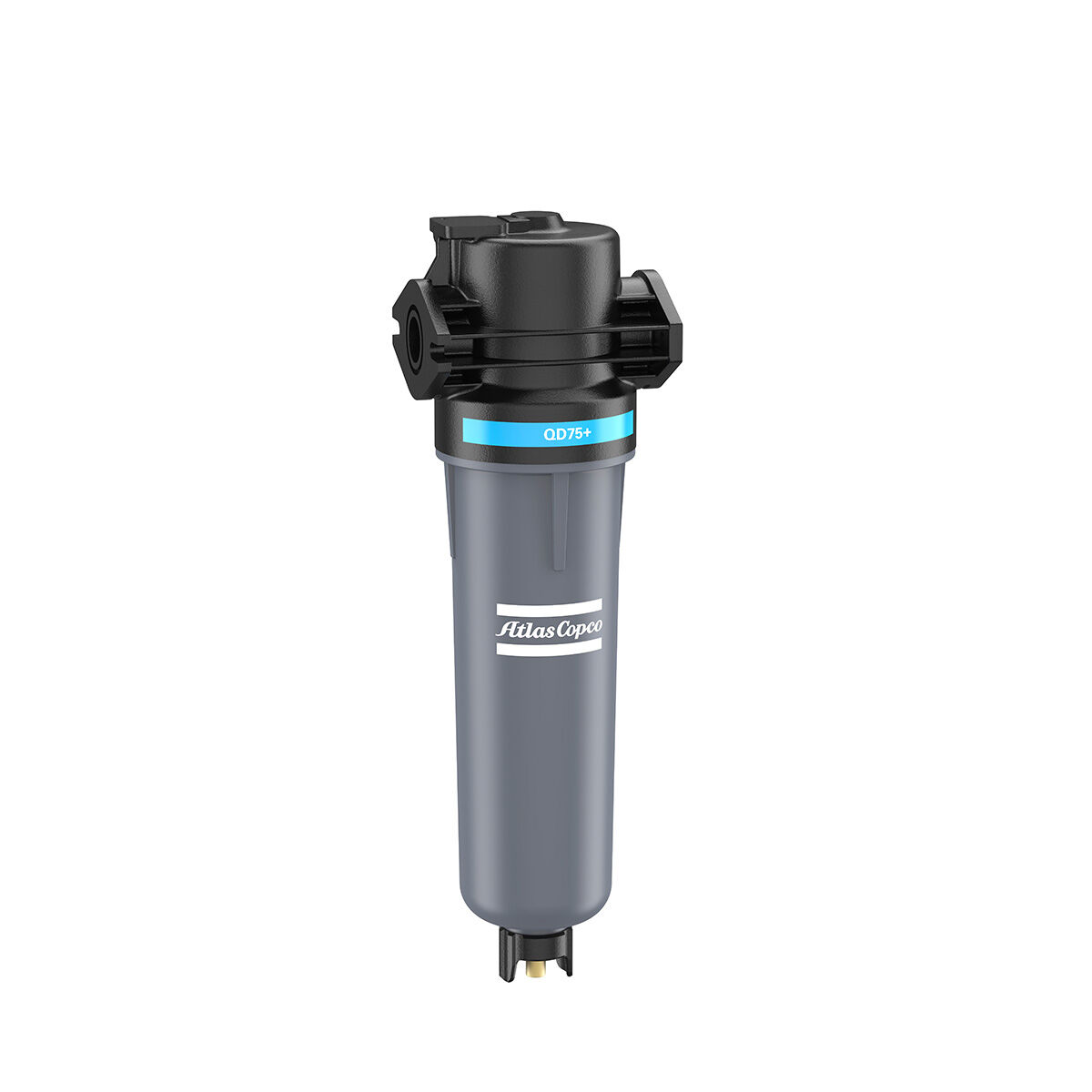 Filtro a carbone attivo QD 75+ di Atlas Copco senza inPASS