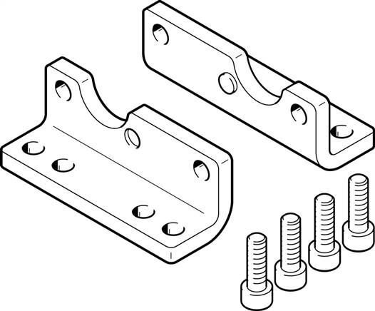 FESTO HPC-63 (545237) Fußbefestigung