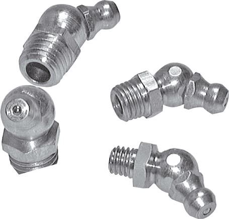 Ingrassatore conico a 45°, M 8 (conico), 1.4305 (esagonale)