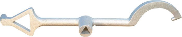 Chiave di azionamento per idranti fuori terra (DIN 3223 A), ghisa malleabile