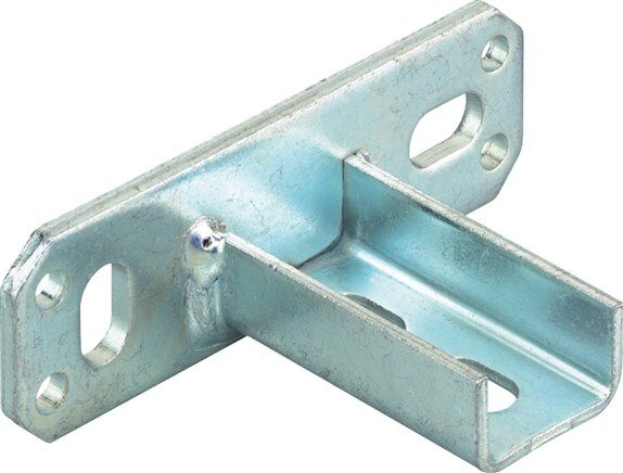 Flangia a sella SF, trasversale, acciaio inox A4, FI SFQ 38 ES