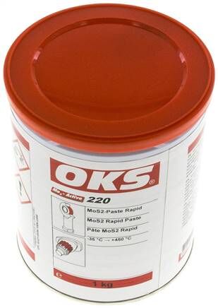 OKS 220, MoS2-Paste Rapid - lattina da 1 kg