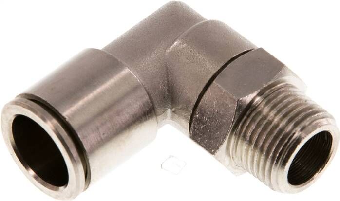 Connettore push-in angolare R 3/8"-14mm, IQS-MSV (standard)