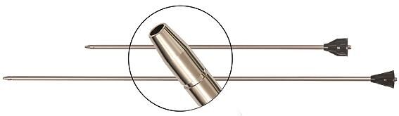 Tubo di prolunga con ugello standard Lunghezza: 500 mm, diritto 37.500 114404
