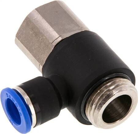 Connettore push-in angolare, I/A G 1/2"-10mm, standard IQS