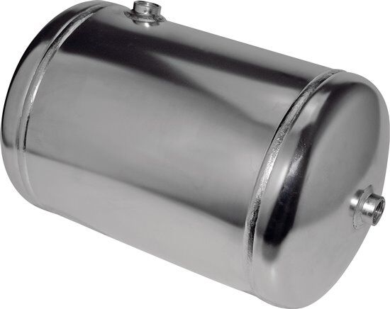 Edelstahl-Druckluftbehälter (1.4301) 24 l, 0 - 11 bar