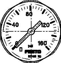 FESTO MA-27-160-M5-PSI (527405) Manometer