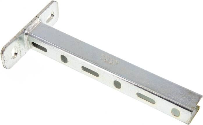 Supporto braccio 28/30, estensione 240 mm, acciaio zincato
