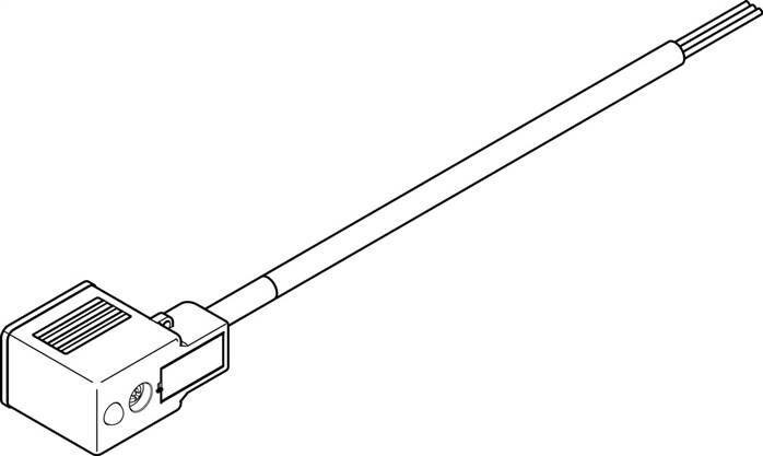 FESTO NEBV-B2W3-K-0.6-N-LE3 (3579468) Verbindungsleitung