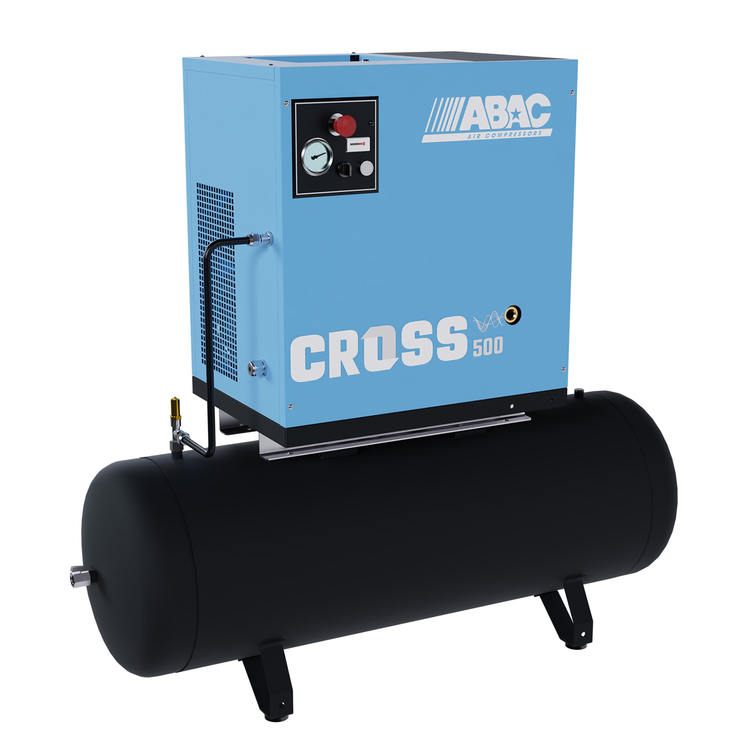 Compressore a vite ABAC CROSS 500 200 litri-AD2000, 1839025638