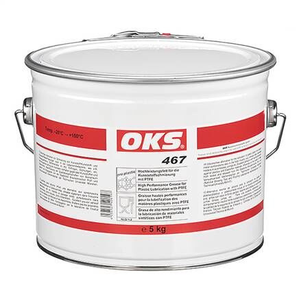 OKS 467, grasso ad alte prestazioni per la lubrificazione di materiali plastici - bidone da 5 kg
