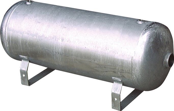 Réservoir D'air Horizontal Miroir 10L En Acier Inoxydable 304 - 5 Ports NPT 1/2" Et 1/4" - Pression Max 1.25 MPa - Pour Usage Industriel Et Automobile
