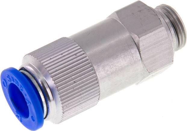 Clapet anti-retour G 3/8"-12mm, débit du filetage au tuyau, standard IQS