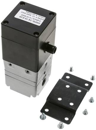 Proportionaldruckregler G 1/4",0 - 10 bar,4 - 20 mA, Standard (mit Befestigungsw, 4-20 mA