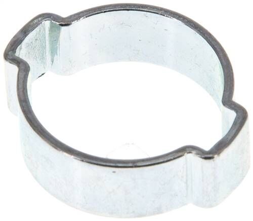 collier de serrage à 2 oreilles 16 - 20mm, acier galvanisé (W1)