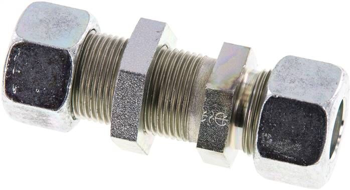 Raccordo ad anello di taglio per paratie 15 L (M22x1,5), acciaio zincato