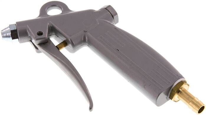 Pistola di soffiaggio in alluminio con ugello corto Ø 1,5 (standard) 9 mm