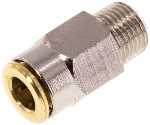 Raccordo a innesto ad alta pressione R 1/8"-6mm