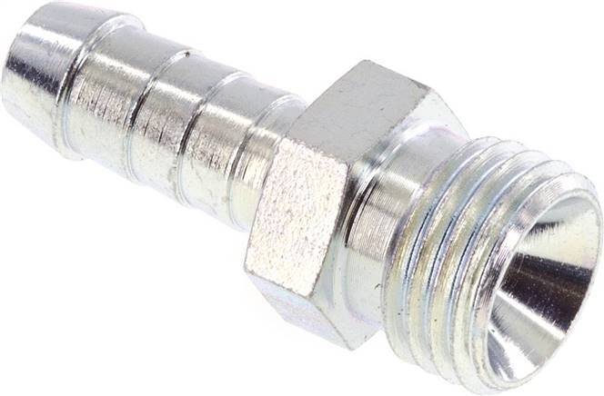 Nipplo per tubi flessibili M 14x1.5 ET, 7 - 8 mm, acciaio zincato