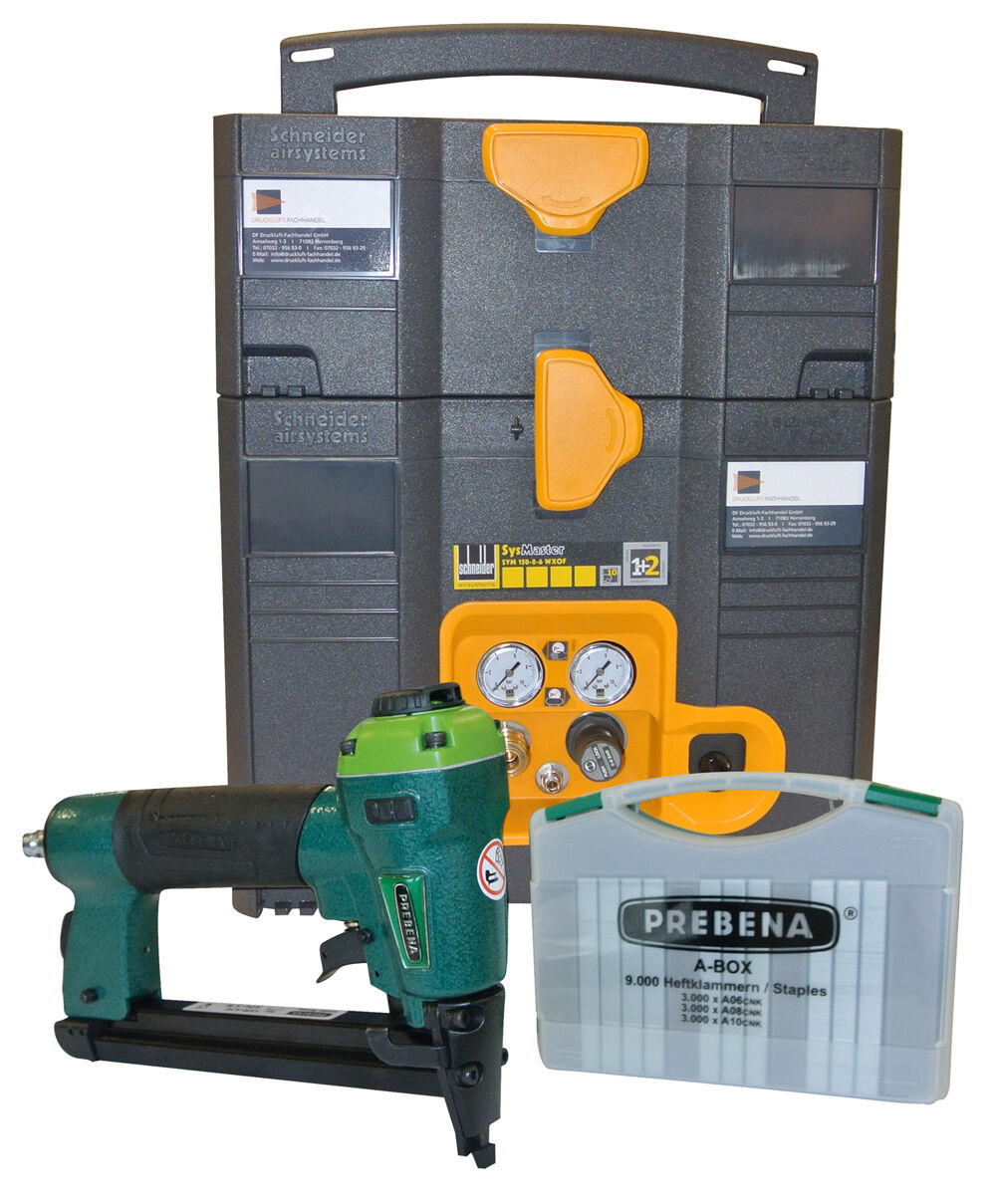 AKTION DF-Spar-Set Kompressor SysMaster 150-8-6 + Nagler 1XR-A16 + A-Box + Systainer