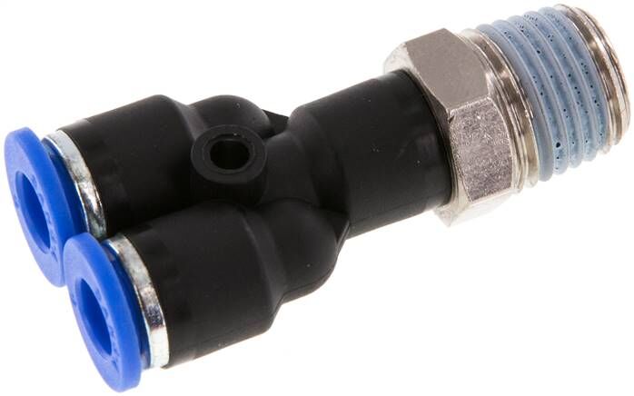 Connettore a Y push-in R 1/4"-6mm, standard IQS