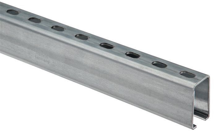 Binario di montaggio MS 40/60, 6 m, acciaio zincato