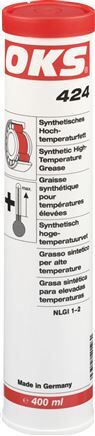 OKS 424 - Grasso sintetico per alte temperature, cartuccia da 400 ml