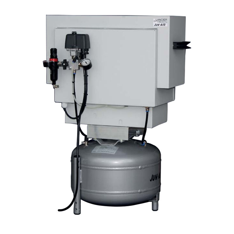 Compressore JUN-AIR OF86R-25S oil-free, incluso filtro riduttore di pressione e separatore d'acqua