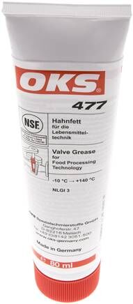 OKS 477 - grasso per rubinetti (NSF H1), tubetto da 80 ml
