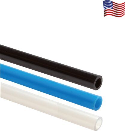 Tubo in polietilene 1/8" x 1,6 mm, blu