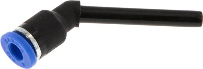 45°-Steckanschluss, 4mm Stecknippel, IQS-Standard