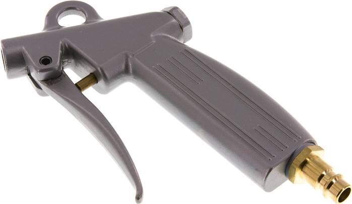 Pistola di soffiaggio in alluminio senza ugello, con filettatura interna M 12 x 1,25 NW 7,2