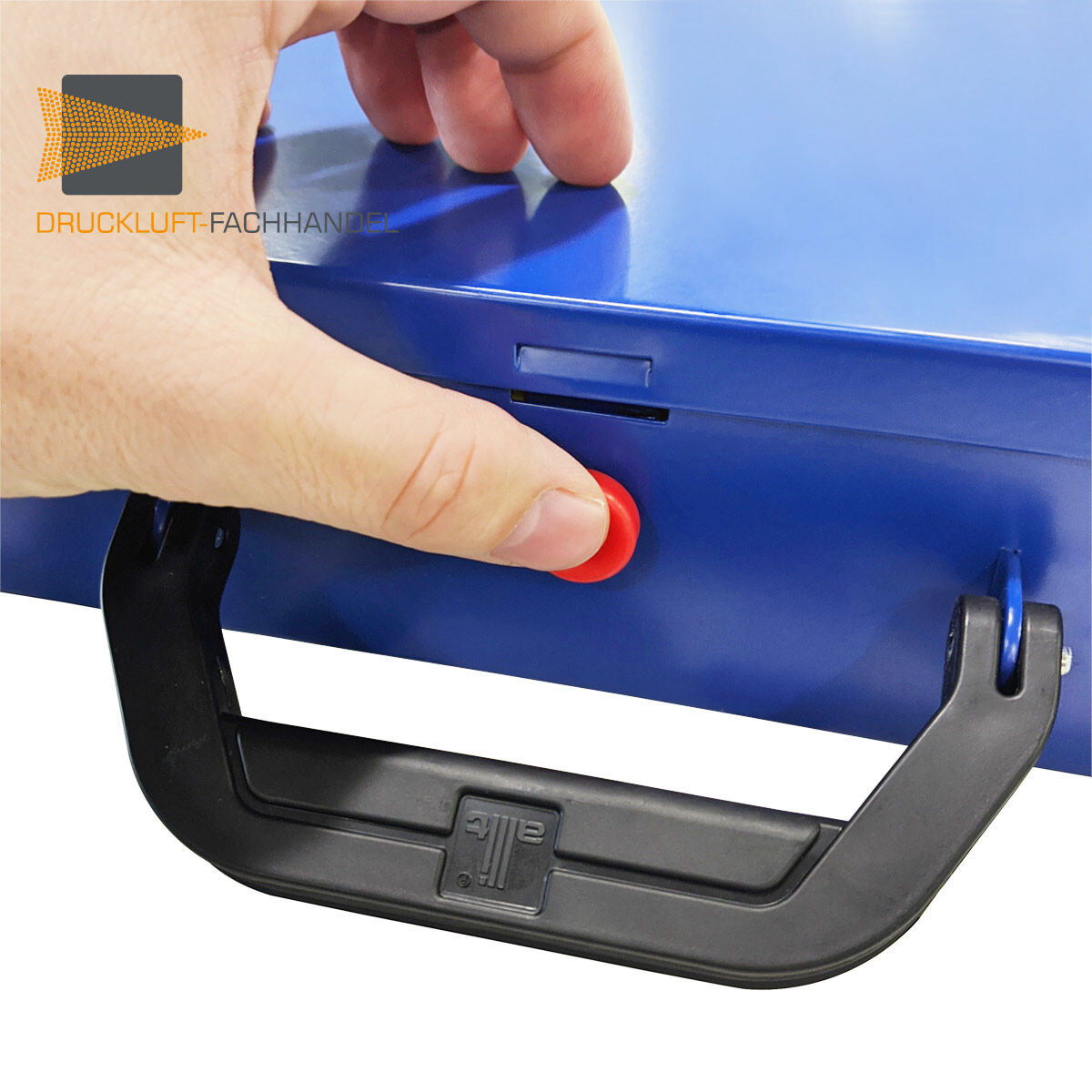 Scatola di assortimento con connettori rapidi per aria compressa | serie blu | push in | 171 parti Scatola di assortimento con connettori rapidi per aria compressa | serie blu | push in | 171 parti