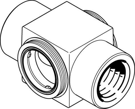 FESTO TK-3/8 (9176) Ringstück