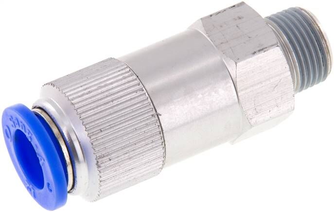 Clapet anti-retour R 3/8"-12mm, débit du filetage au tuyau, standard IQS