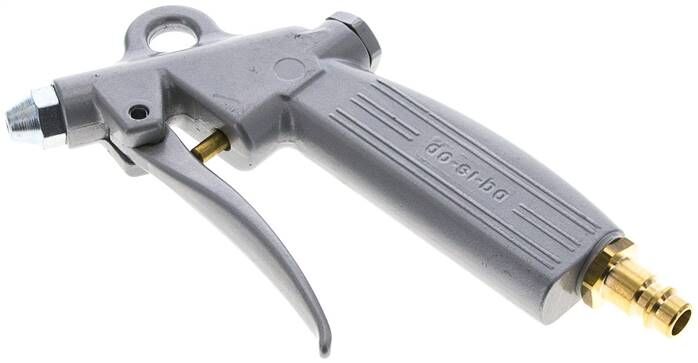 Pistola di soffiaggio in alluminio, regolabile NW 7,2 con ugello corto Ø 1,5 (standard)