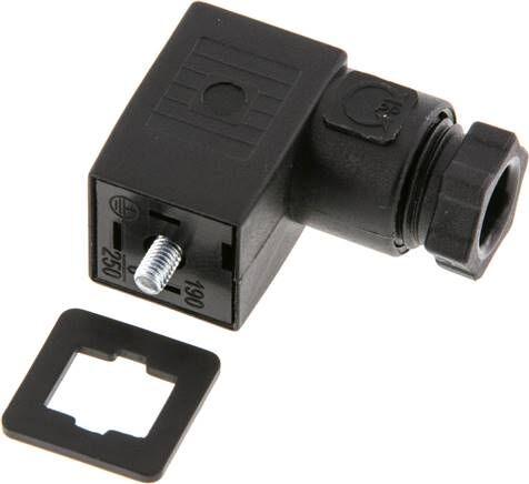 Connecteur taille 0 (norme industrielle C), noir