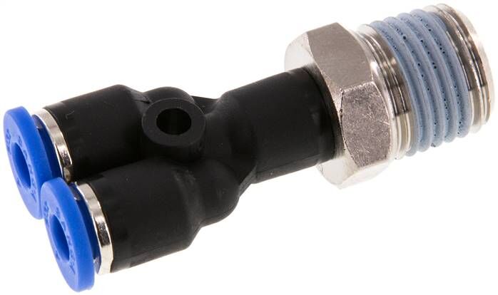 Connettore a Y push-in R 1/4"-4mm, standard IQS