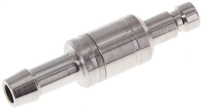 Connecteur d'accouplement (NW2,7) tuyau de 5mm, 1.4404