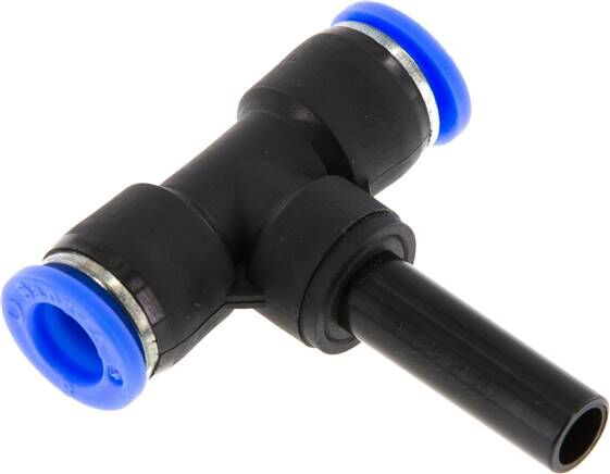 Connettore a T a pressione 8mm maschio/tubo, standard IQS
