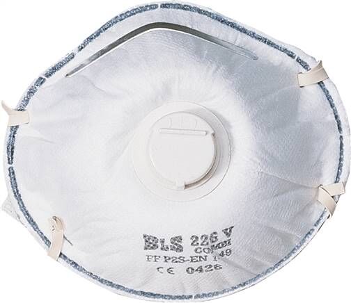 Semimaschera respiratoria, con valvola, livello di protezione FFP 3