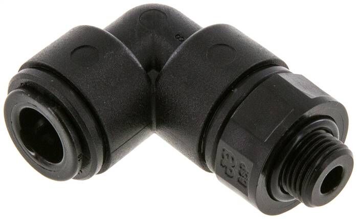 Connettore push-in angolare G 1/8"-8mm, IQS-FDA