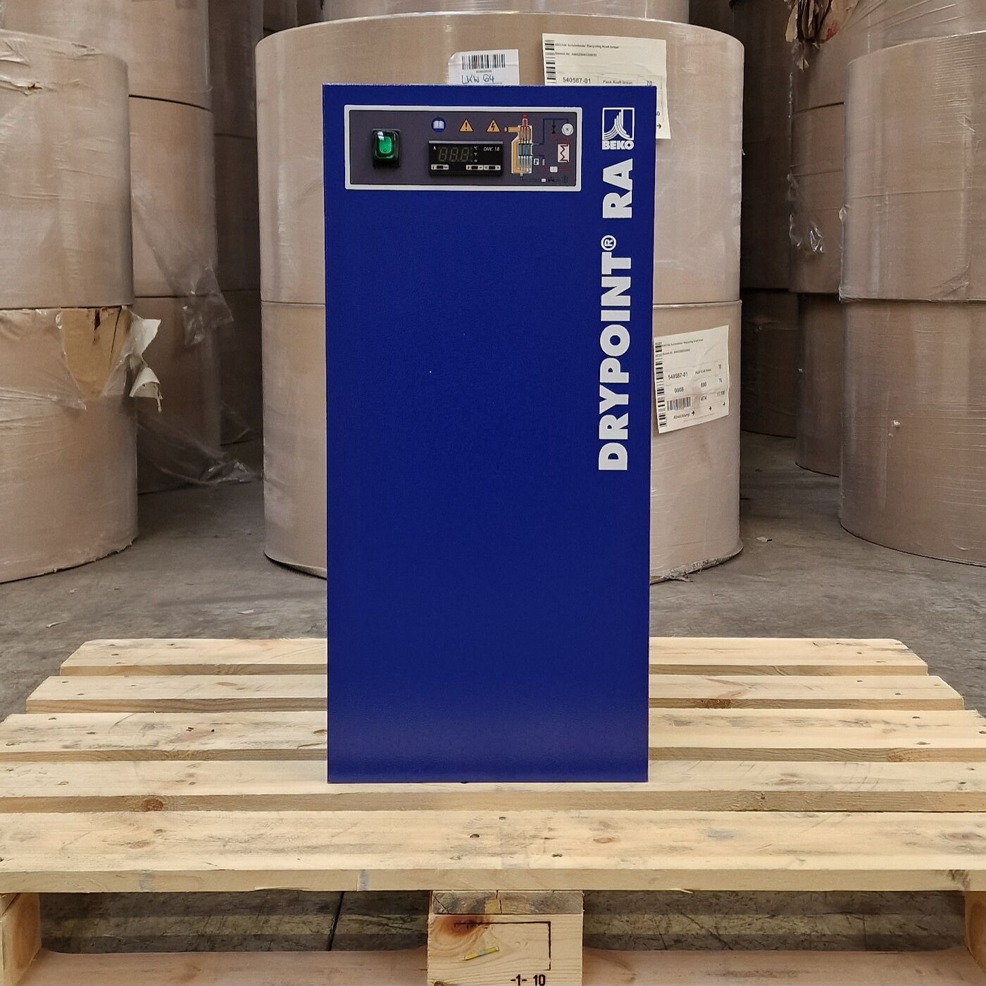 BEKO DRYPOINT® RA 35 · 550 l/min · 0,18 kW · G 1/2 innen · Druckluft-Kältetrockner 