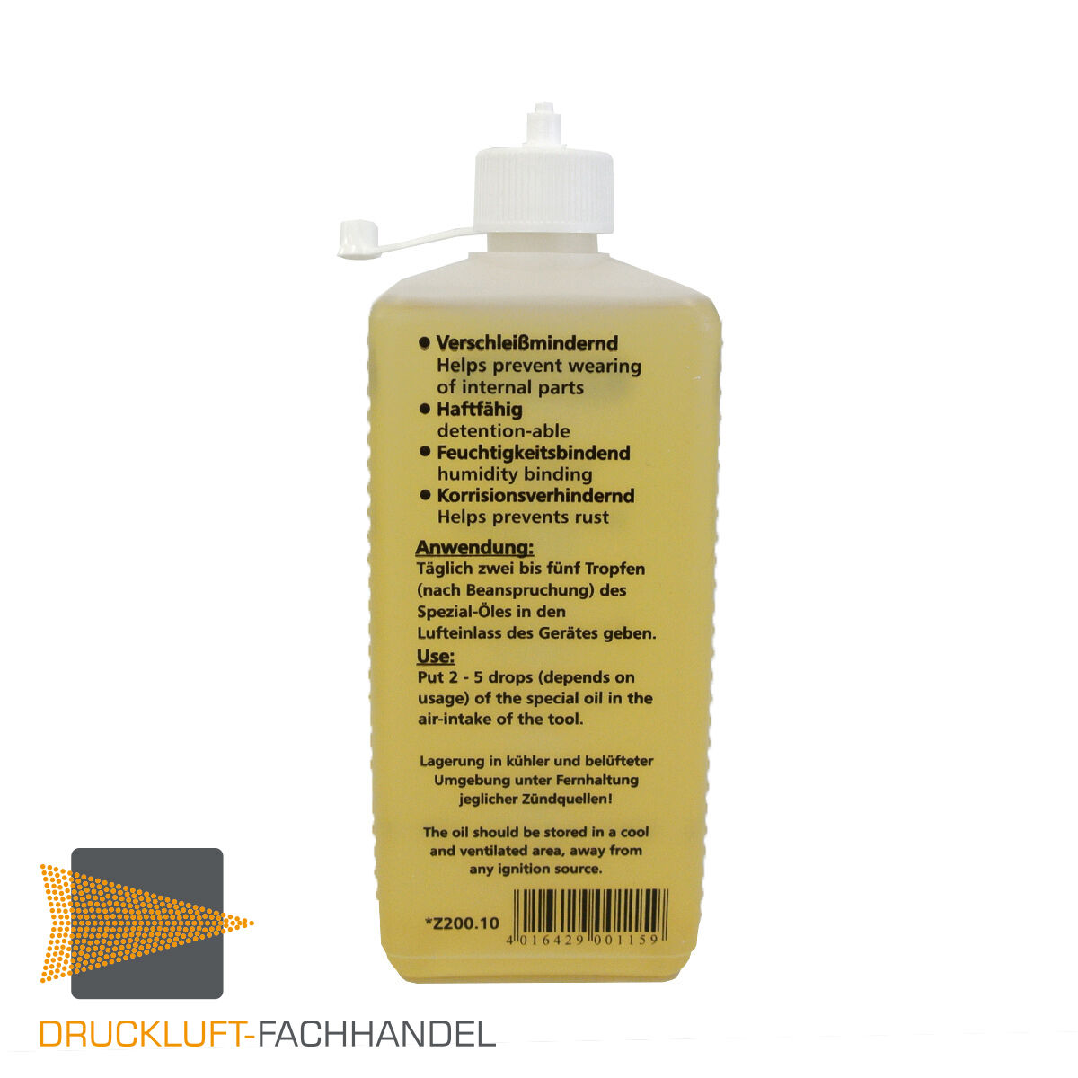 Olio speciale per utensili pneumatici 0,5 L