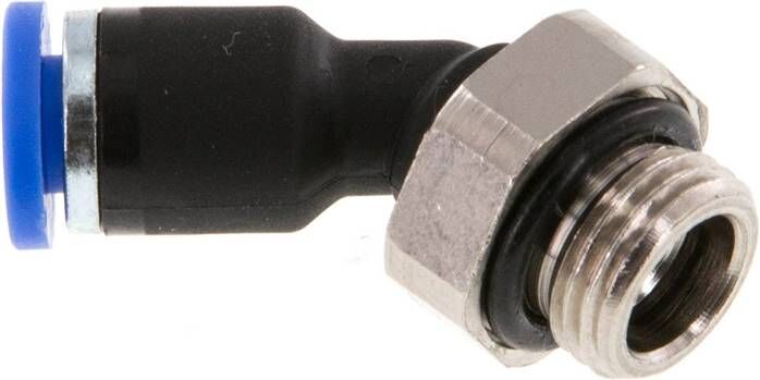 connettore push-in a 45° G 1/8"-4mm, standard IQS